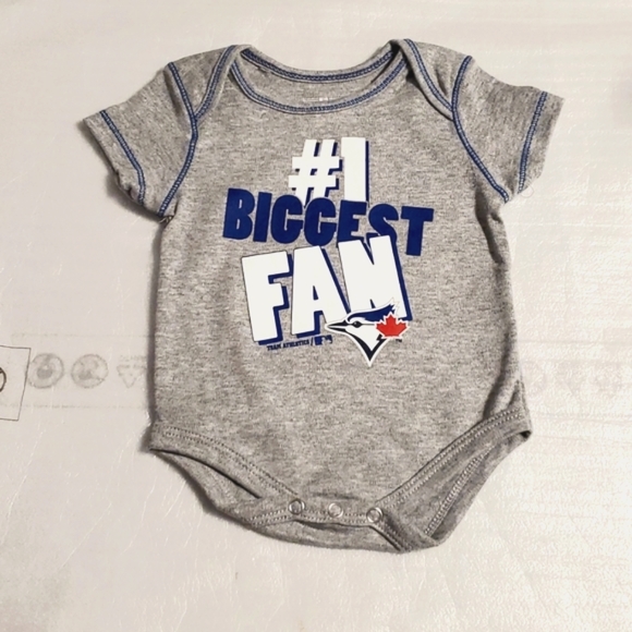 MLB Toronto Blue Jays 3 pack Infant Bodysuit 0-3 mths - Picture 2 of 6